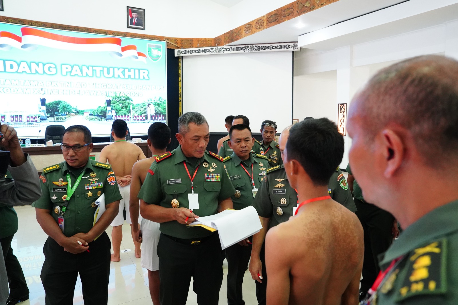 Pangdam XVII/Cenderawasih Pimpin Sidang Pantukhir Pusat Tamtama PK TNI ...